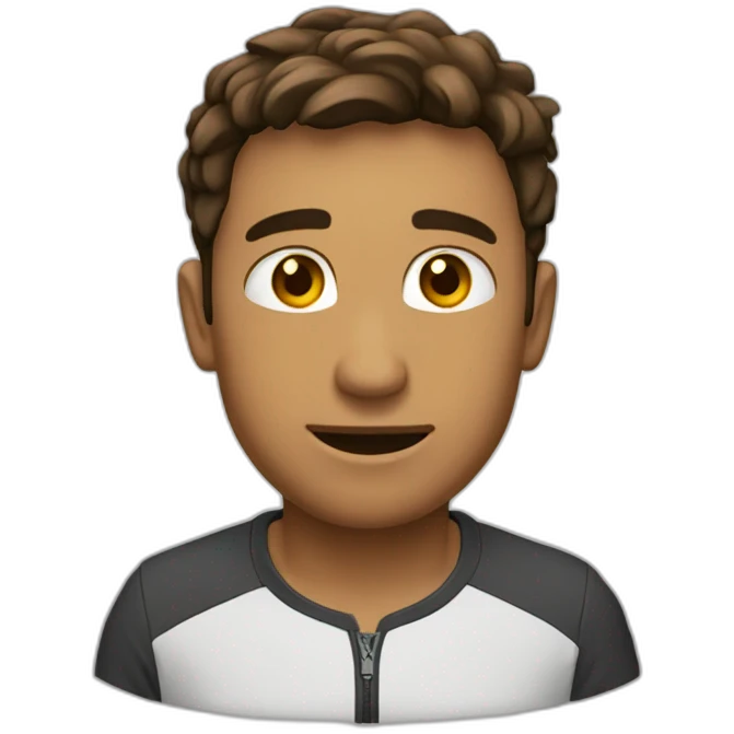 Накаченный парень emoji
