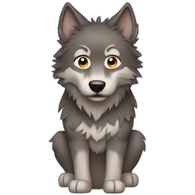 Toto wolf emoji