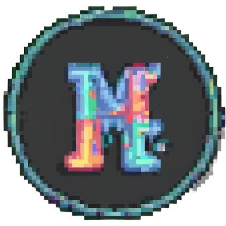 BTS logo pixel art style emoji