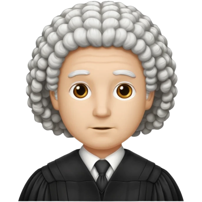 Courtroom Items, only Judge’s Wig – traditional courtroom attire

 emoji