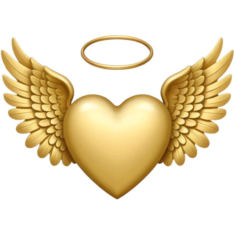 heart with angel wings emoji
