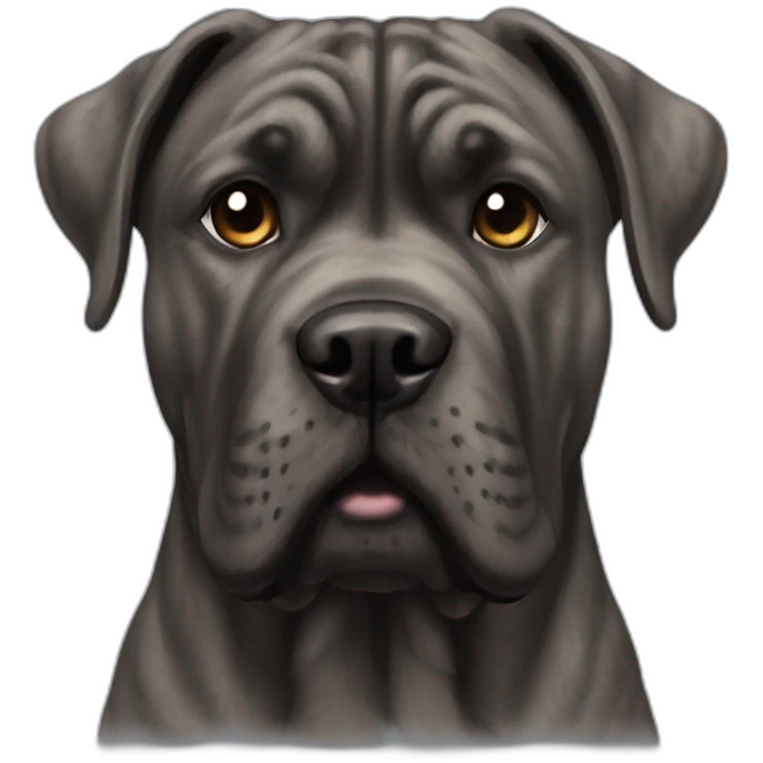 Brindle cane-corso emoji