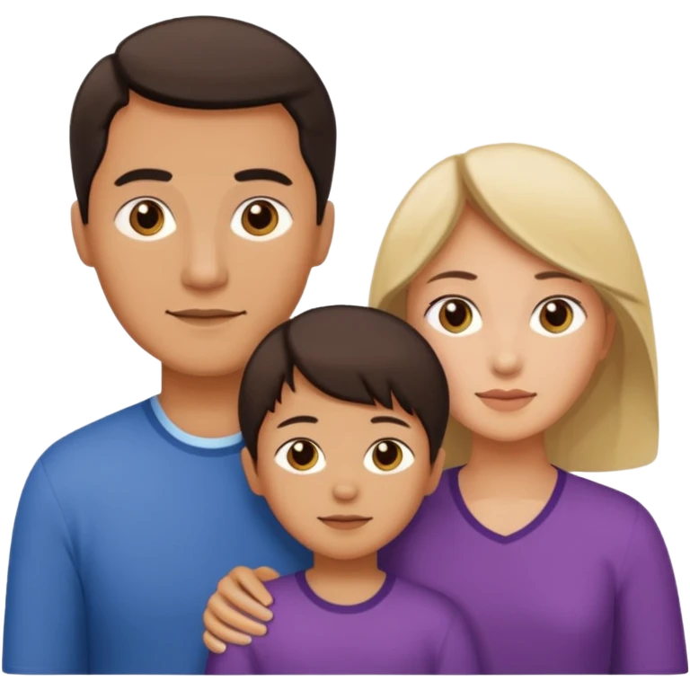 family emoji 3 people amwf emoji