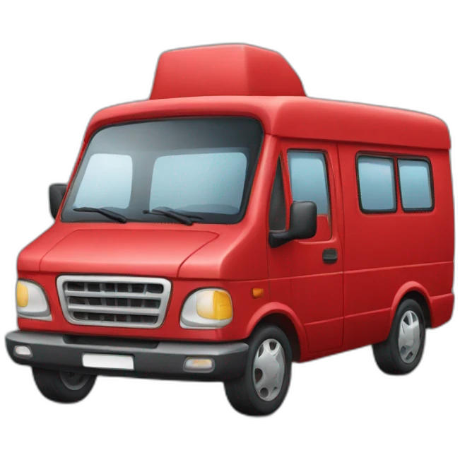 red private car emoji