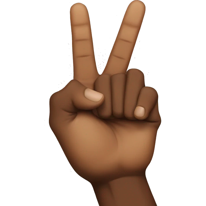 2pac hand sign emoji