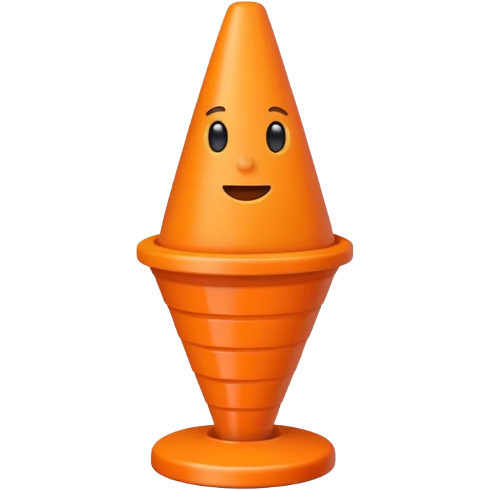 football cone emoji emoji