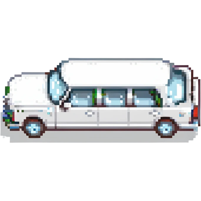 white limousine emoji