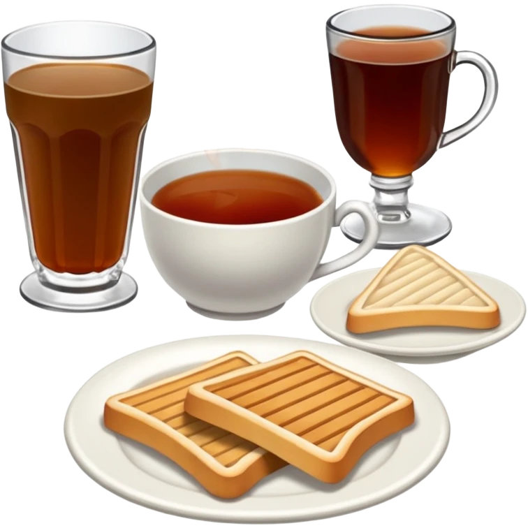 Tost ile çay emojisi çayı bir çay kesesi gibi hazırla hiç benzememiş burada bir de ben senden tost istedim kaşarlı sucuklu bir tost emoji