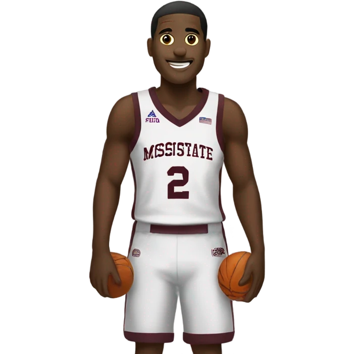 Mississippi State basketball emoji