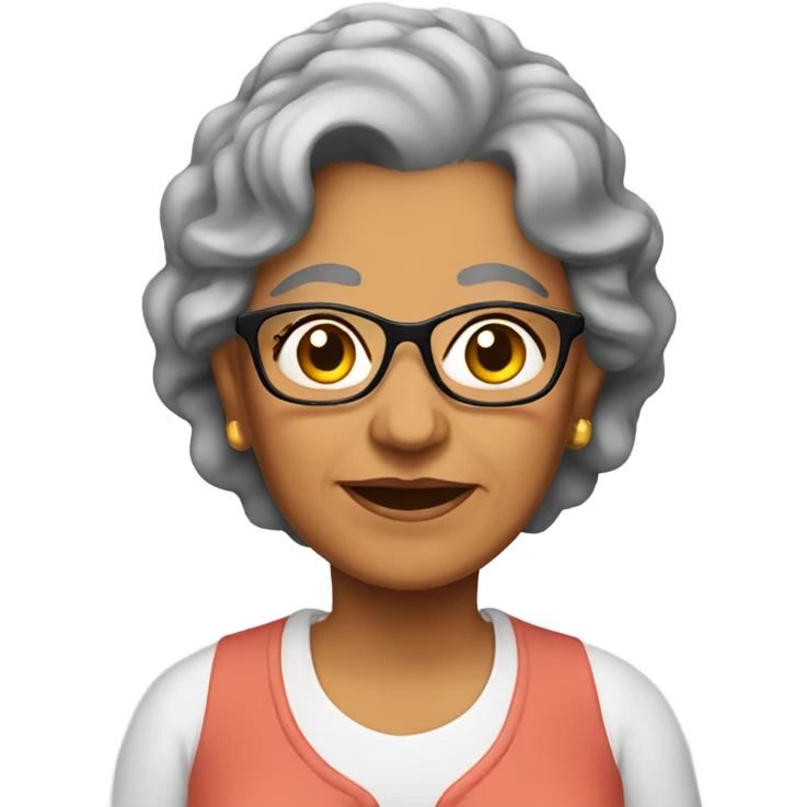 latina grandma  emoji