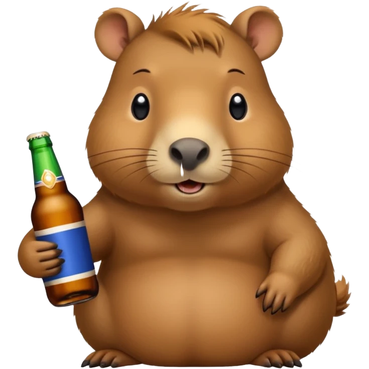 Capibara cerveza
 emoji