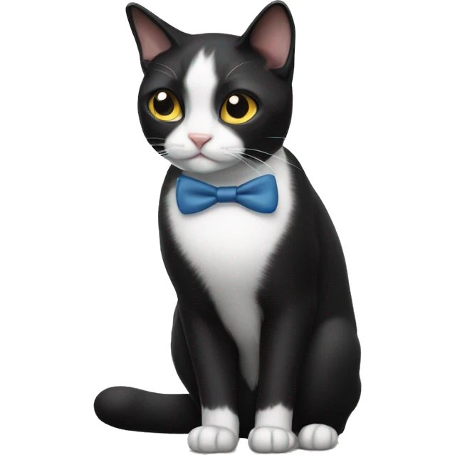 tuxedo cat emoji