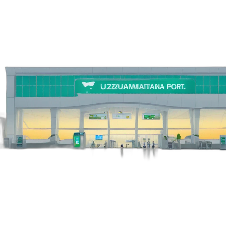 UZBEKISTAN  International Airport emoji