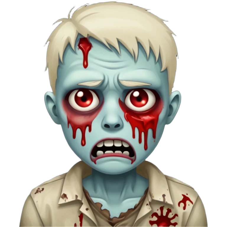 zombie crying  emoji