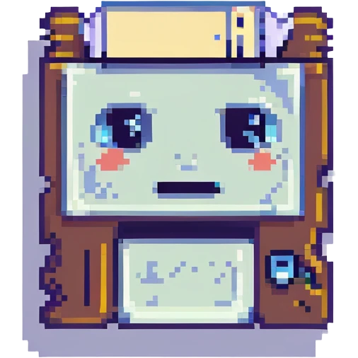 Sad floppy disk  emoji