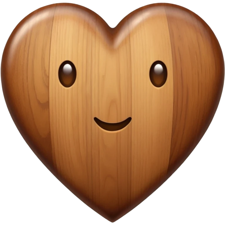 Brown heart emoji