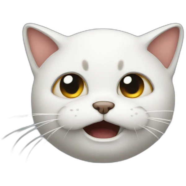 cat sneeze emoji
