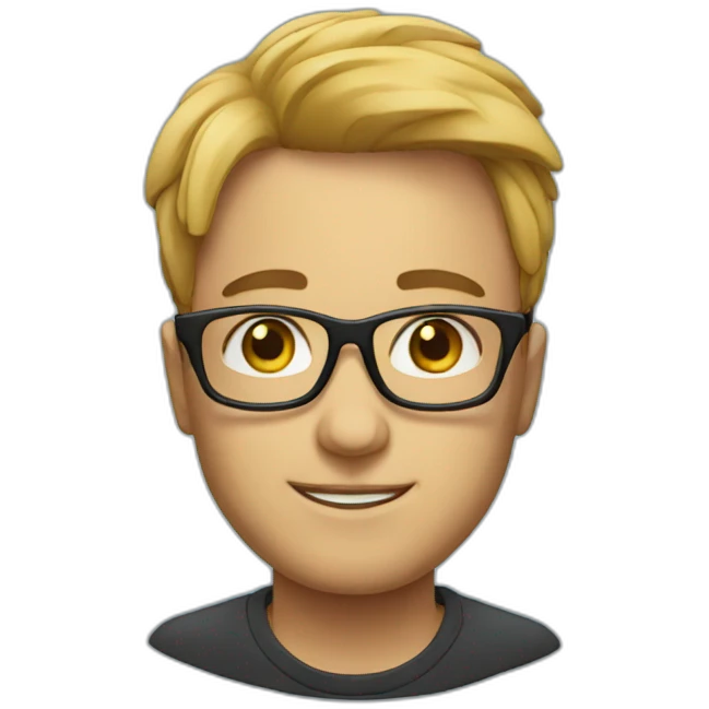 My emoji with specs emoji