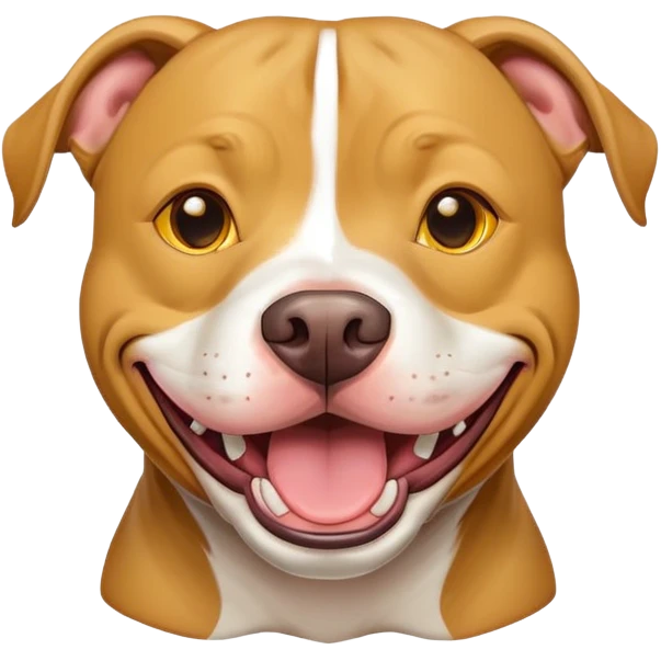 Питбуль солнышко emoji