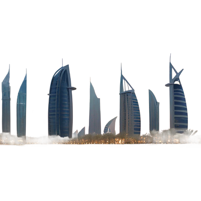A Dubai view emoji