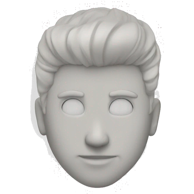 corazon blanco lineal emoji