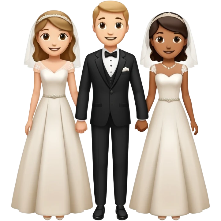 Wedding couple emoji
