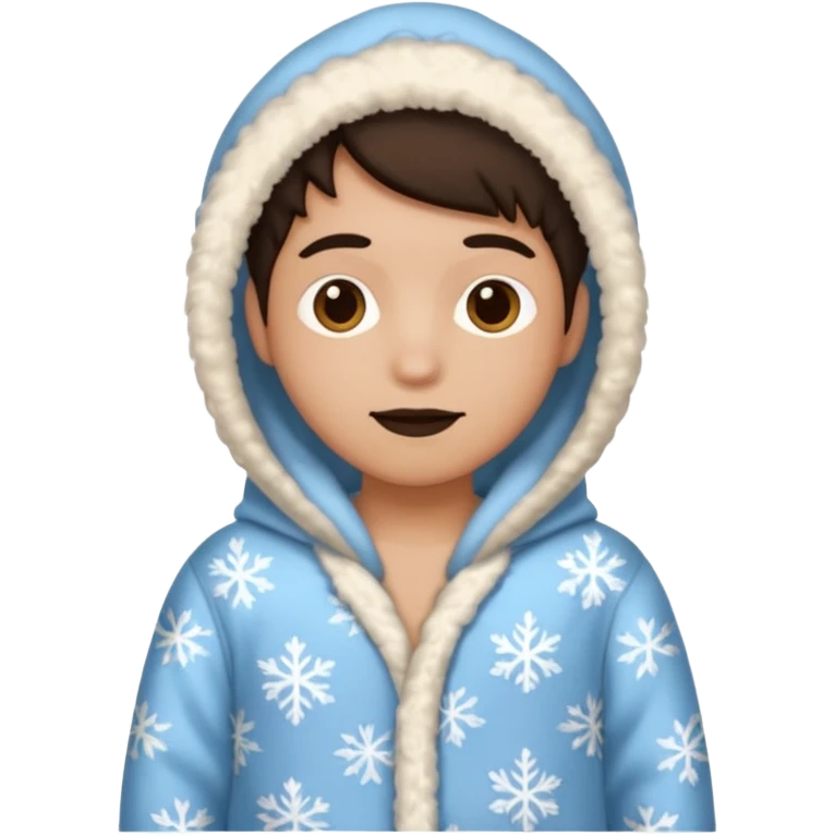 Winter Cozy Pajamas emoji