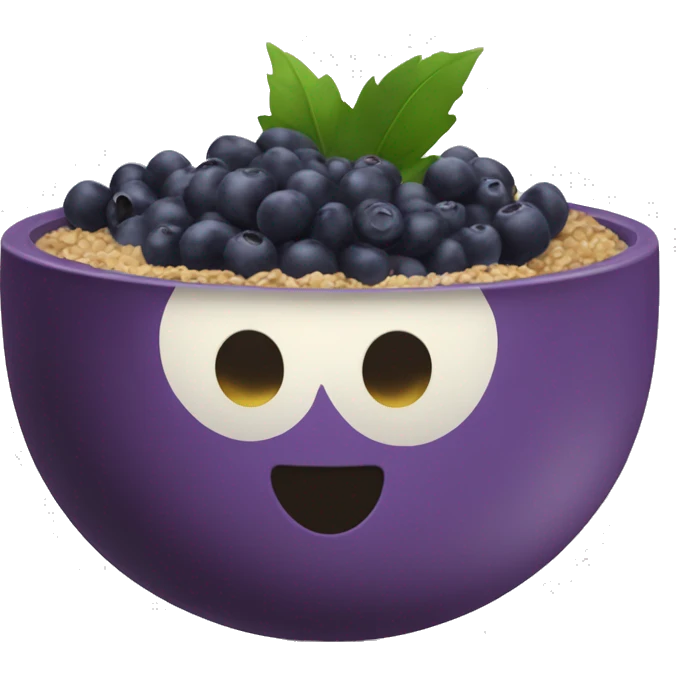 Açaí bowl  emoji