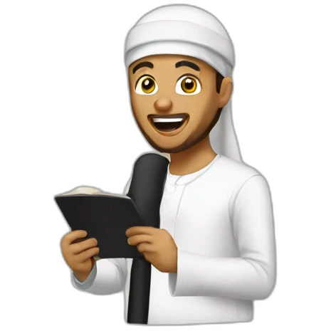 Muslim preaching emoji