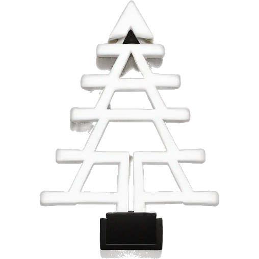 Chanel logo Christmas tree emoji