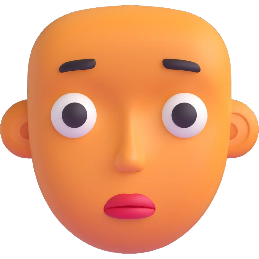 sad face emoji