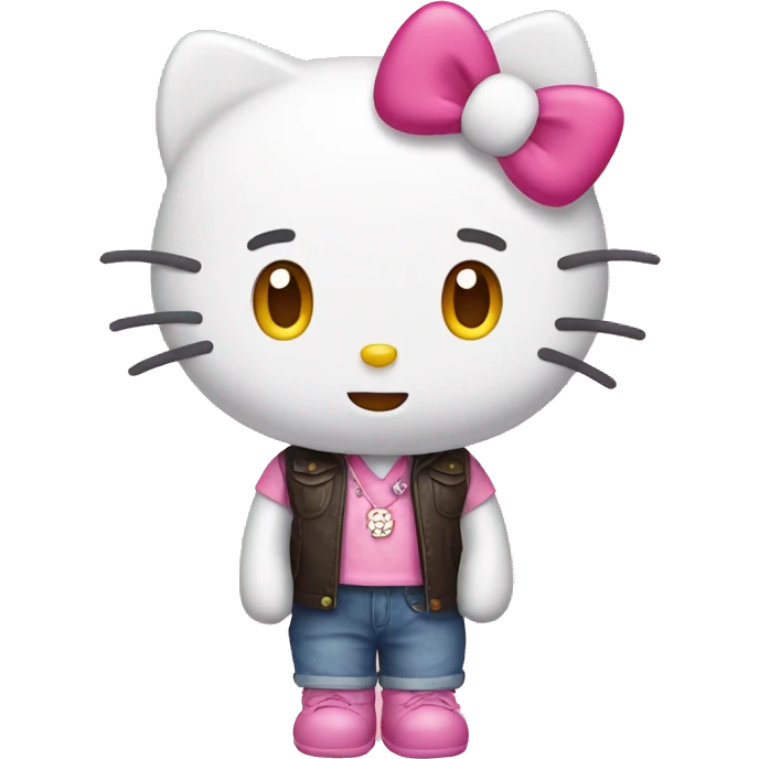 Hello kitty emoji