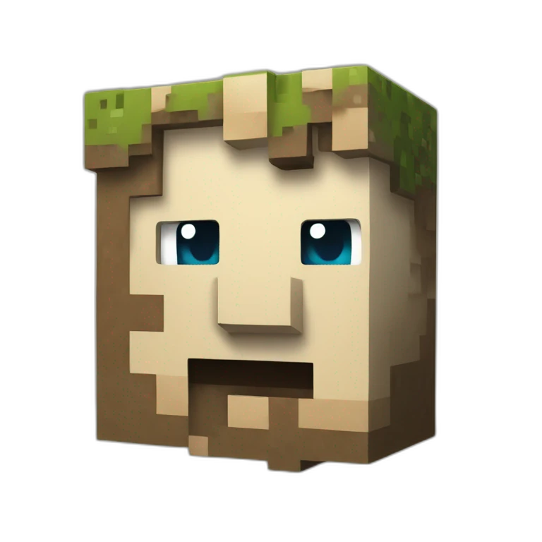 Minecraft logo emoji