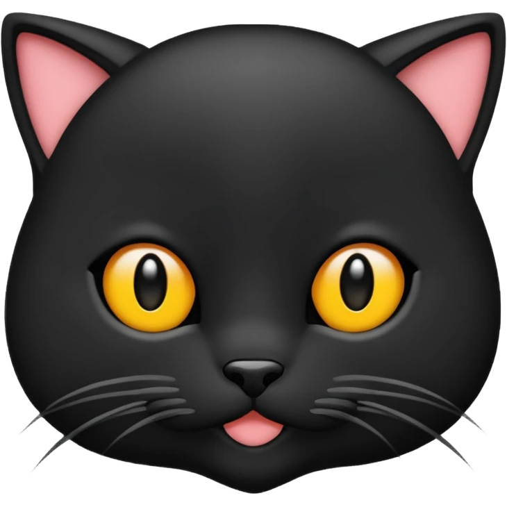 Gata negro emoji