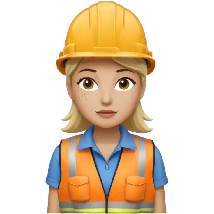 woman under construction emoji