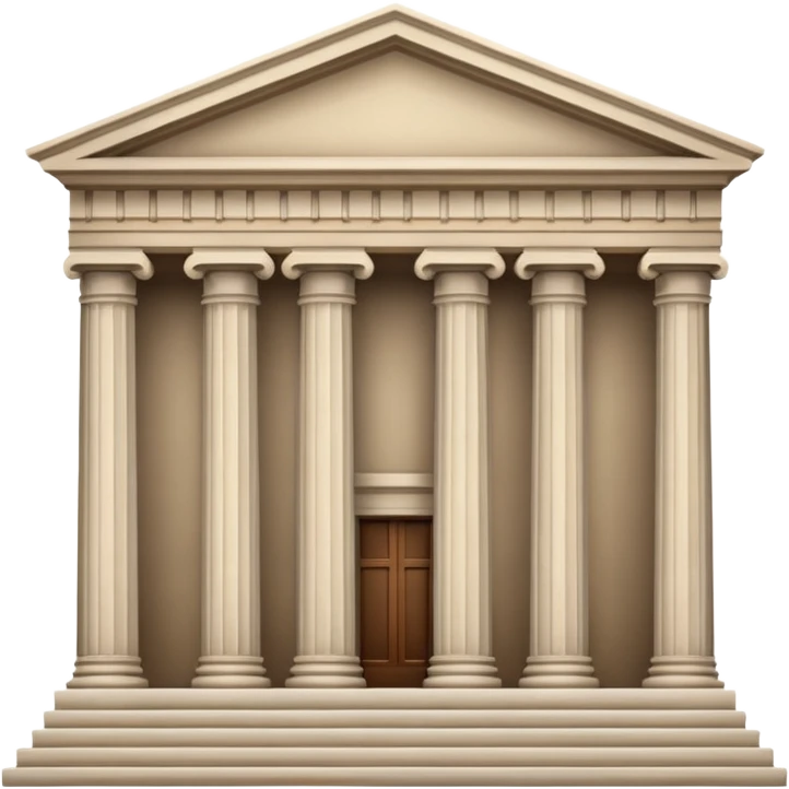 classical building. emoji
