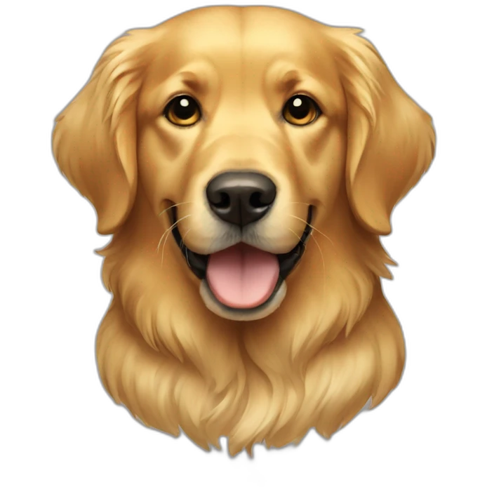 golden retriever  emoji