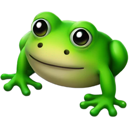 Frog at the rave  emoji