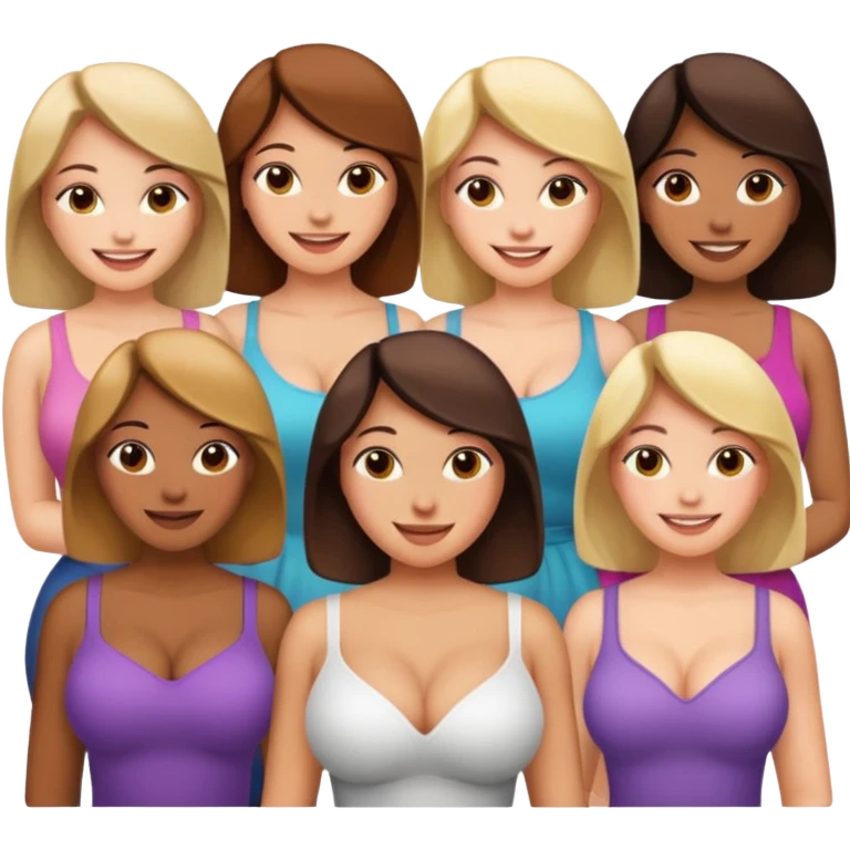 Naked wemen with big breasts emoji