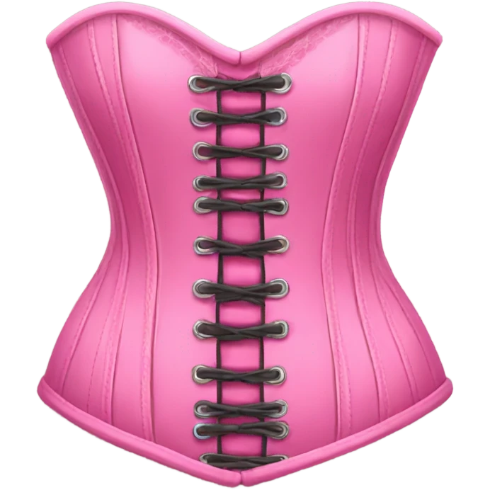 Pink Corset  emoji