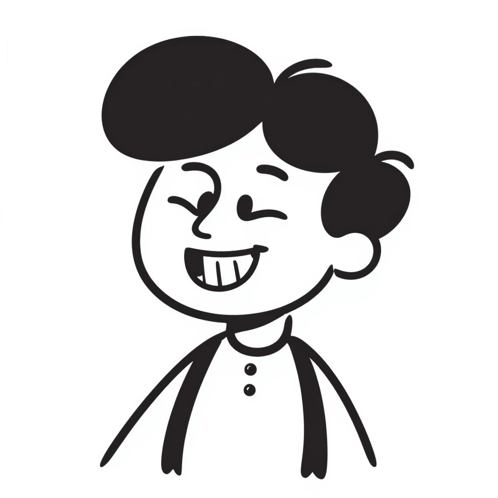funny suspenders doodle emoji