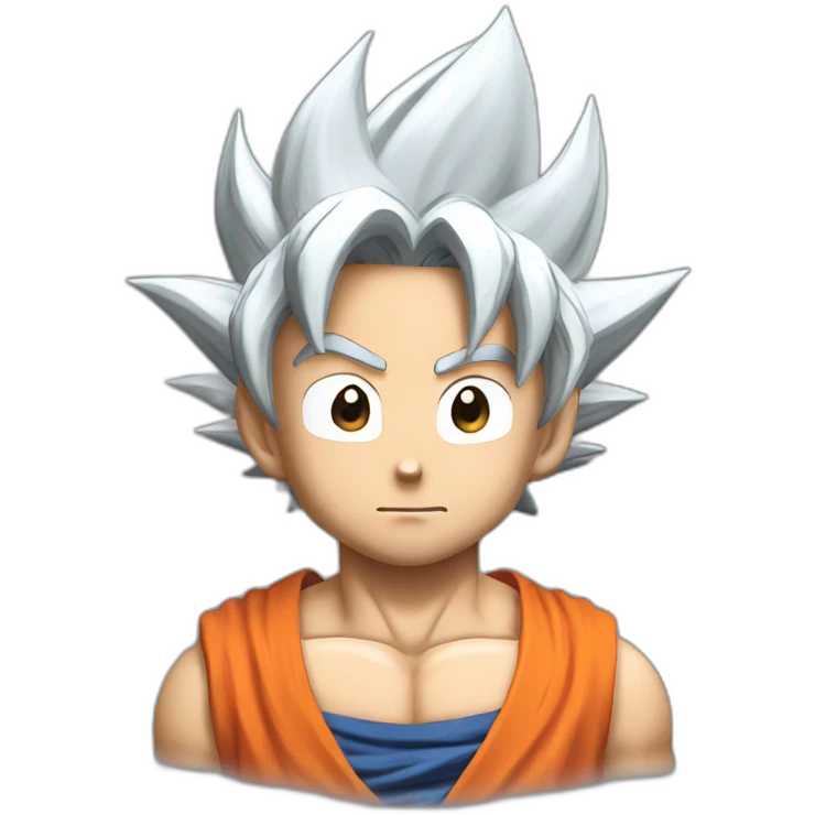 GOKU utra instinc emoji