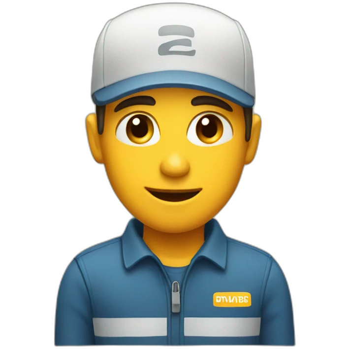 Amazon delivery driver emoji
