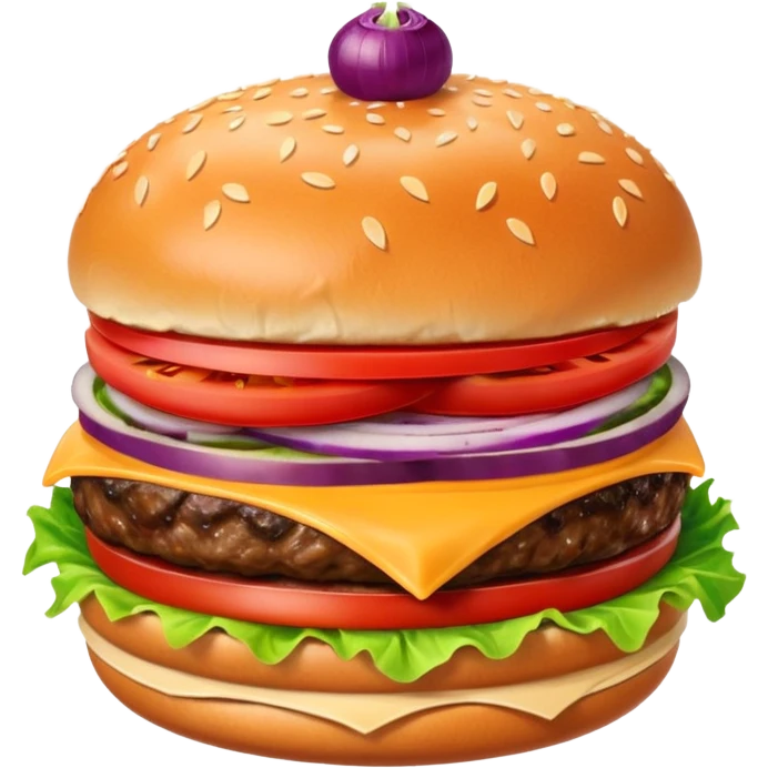 Burger emoji