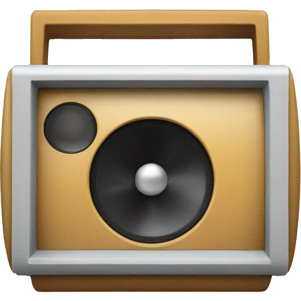 A DRIVE THRU SPEAKERBOX emoji