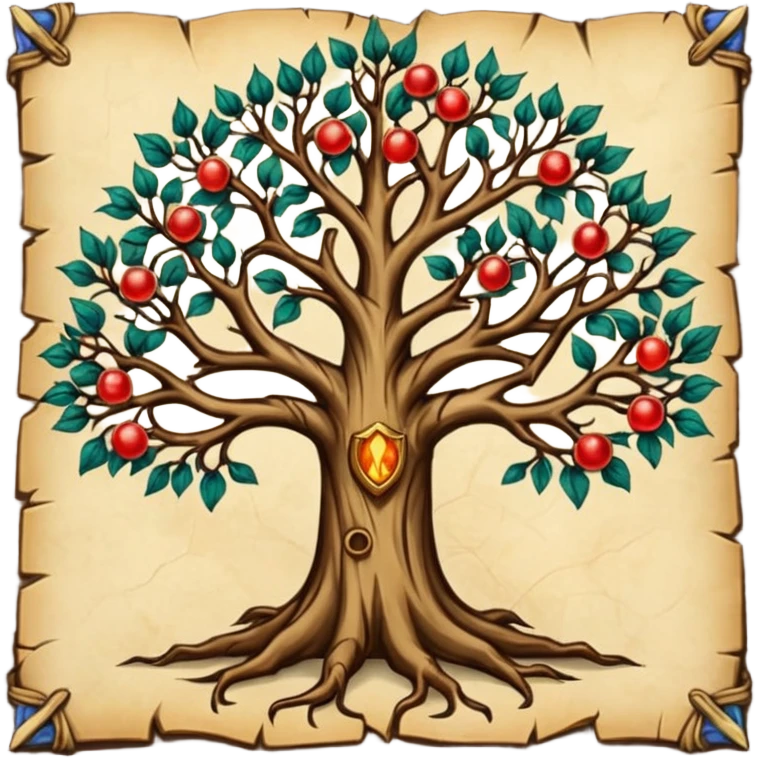 RPG skill tree medieval emoji