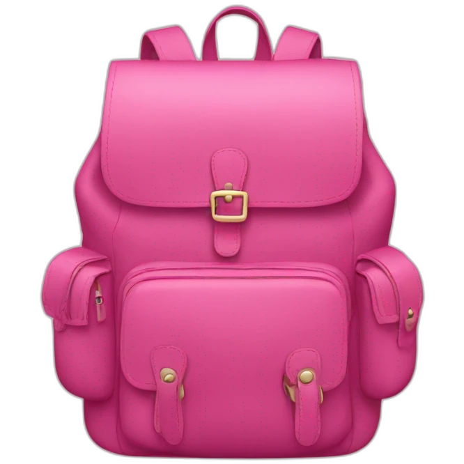 pink bookbag emoji