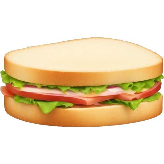 round sandwich  emoji