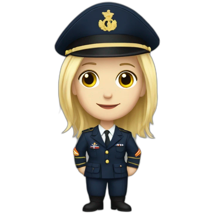 Marine Lepen chibi emoji