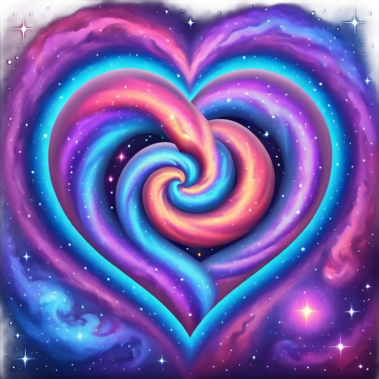 galaxy heart  emoji